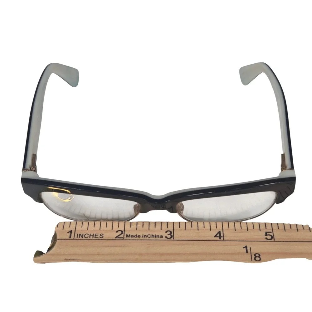 Kate Spade Eyeglasses Womens 52-17-135 Black‎ Grey Rectangular Frames Only